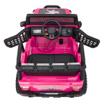 Elektrické autíčko Jeep BEAST 4x4 - MP3 - ružové